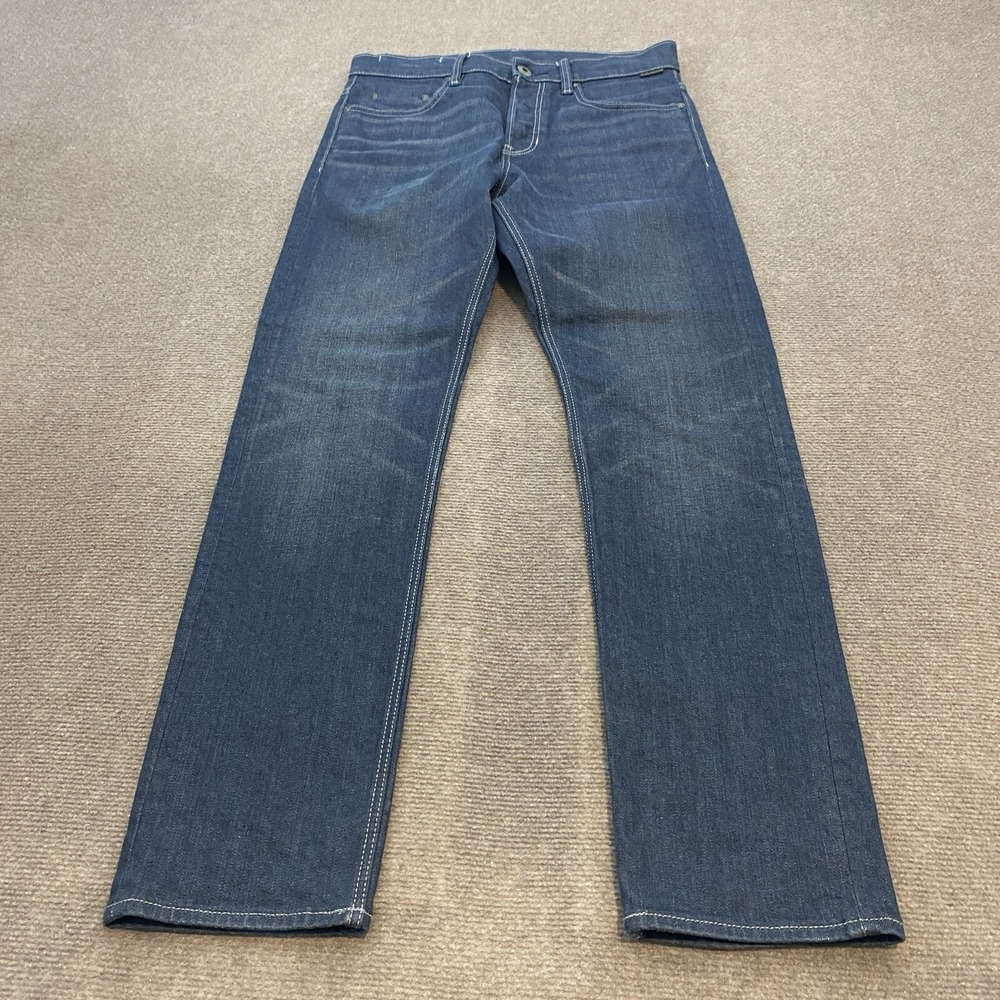 G-Star Raw Jeans Mens  29 Fits 31x30 Triple A Regular Straight Button‎ Fly Dark